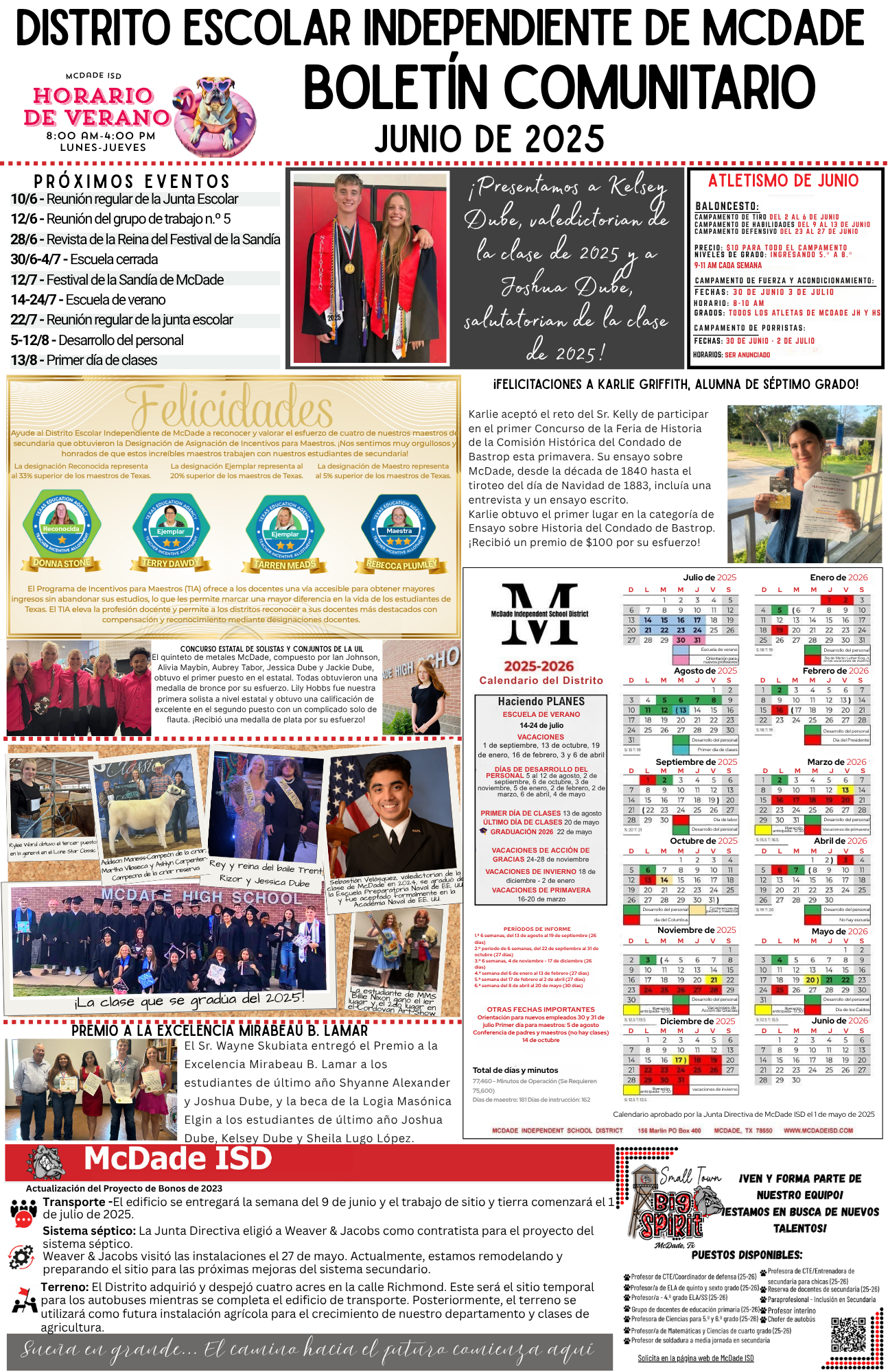 June Newsletter - Spanish