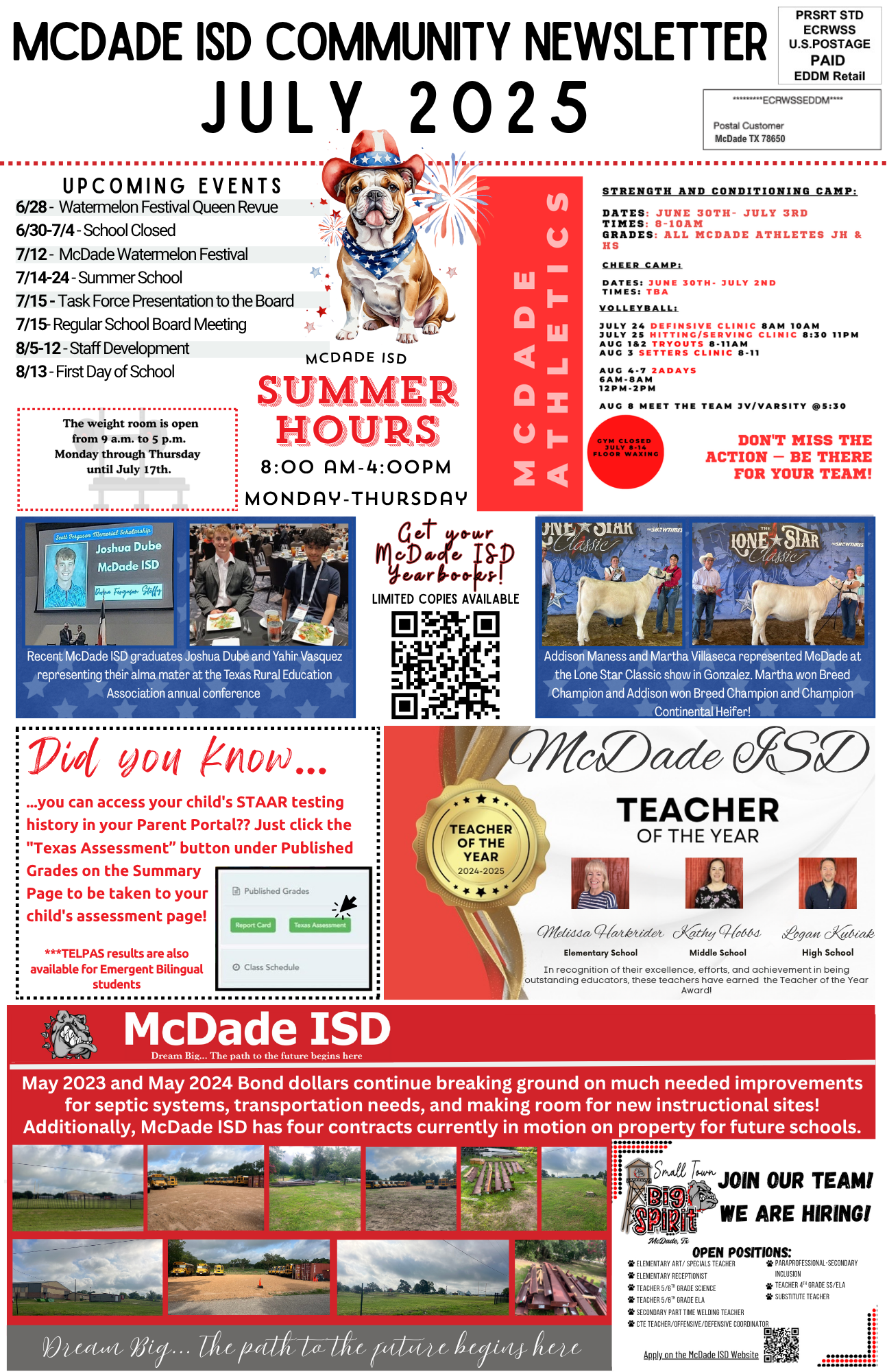 July Newsletter