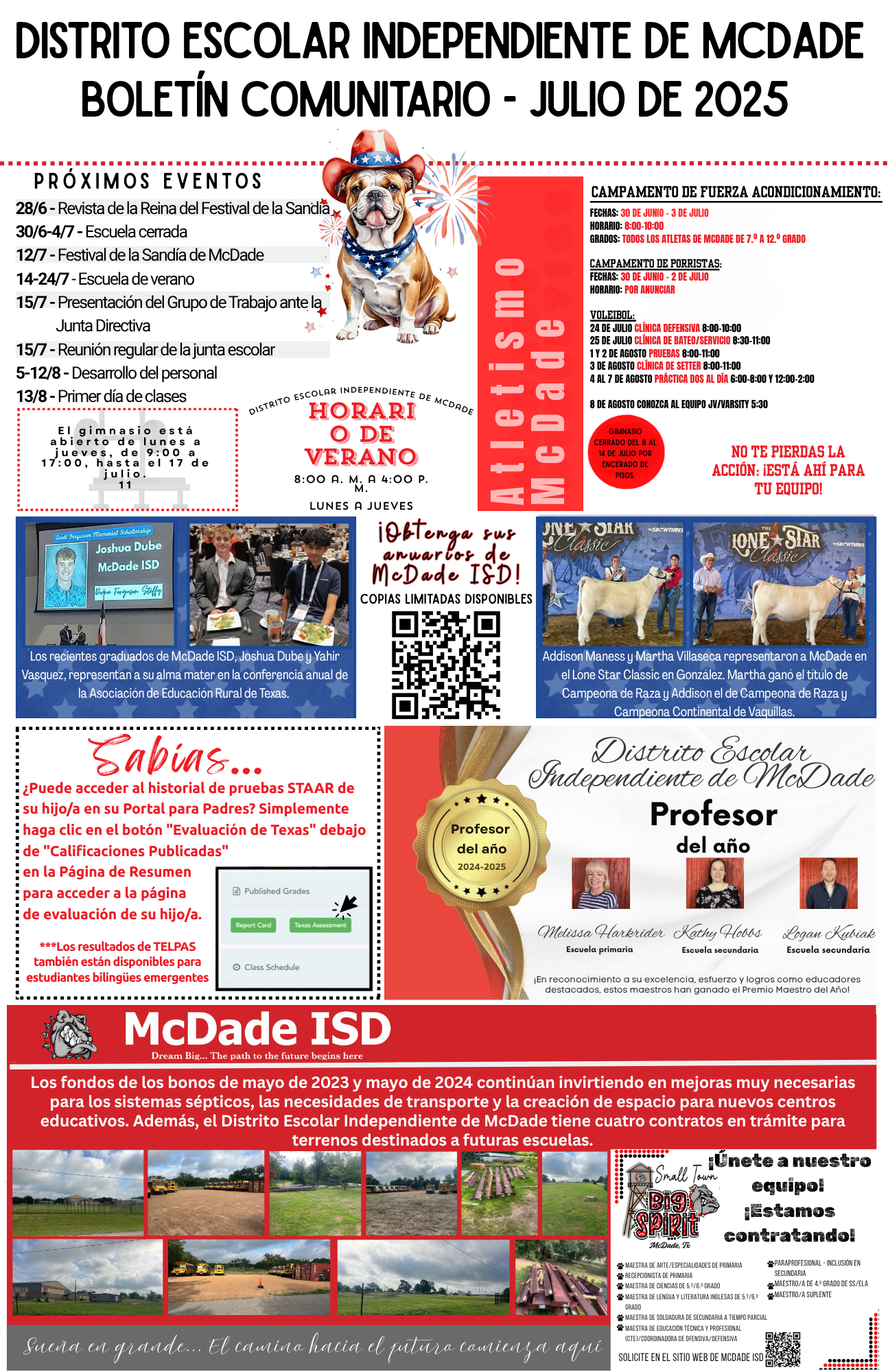 July Newsletter - Spanish