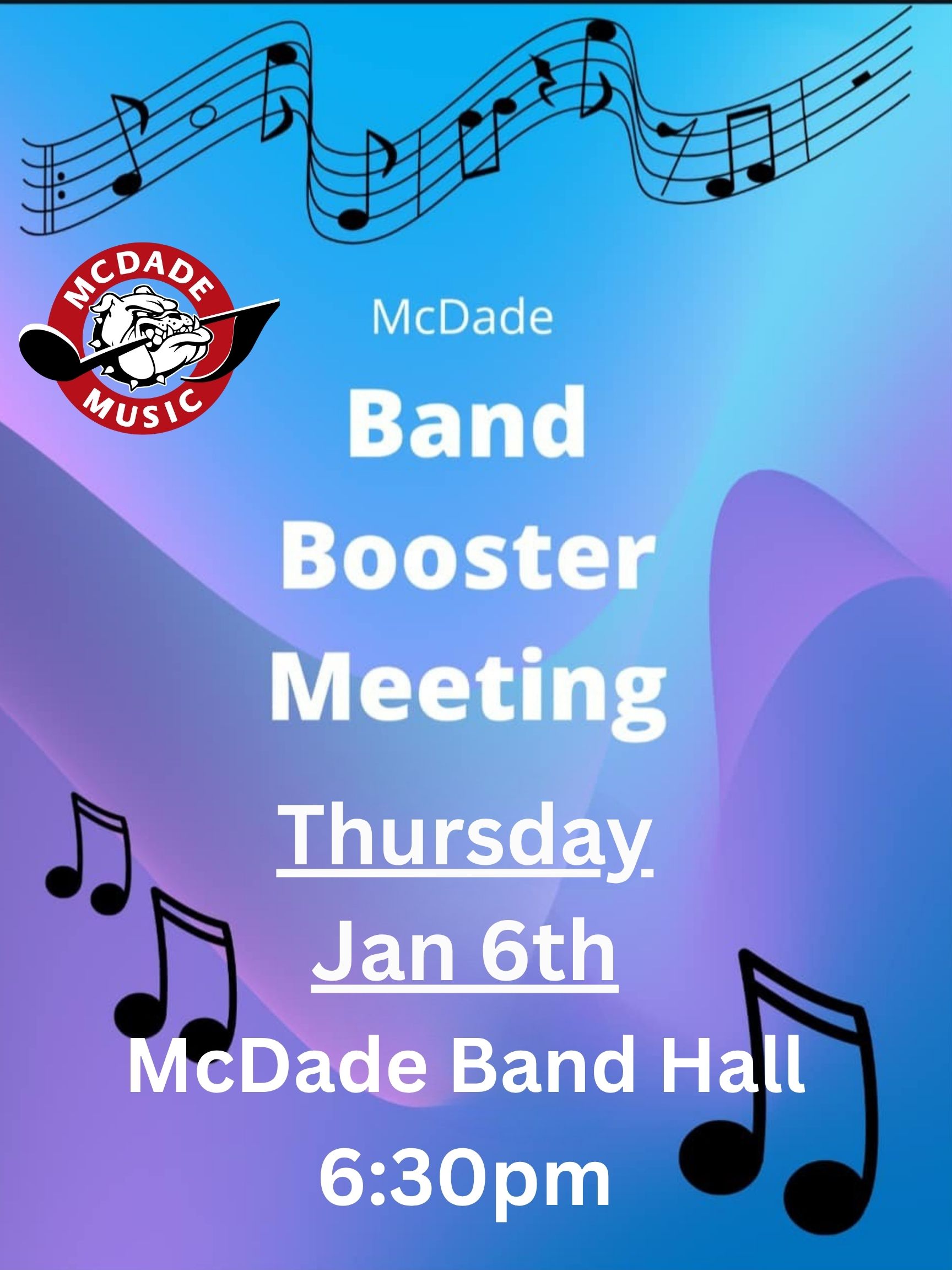Jan Booster meeting