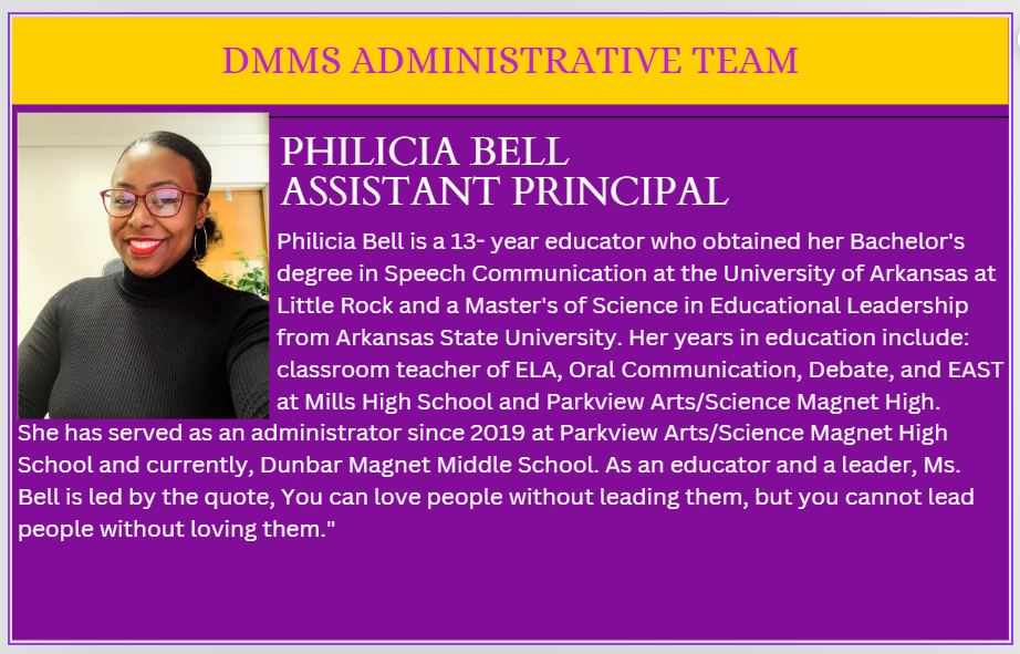 Administration Dunbar Middle