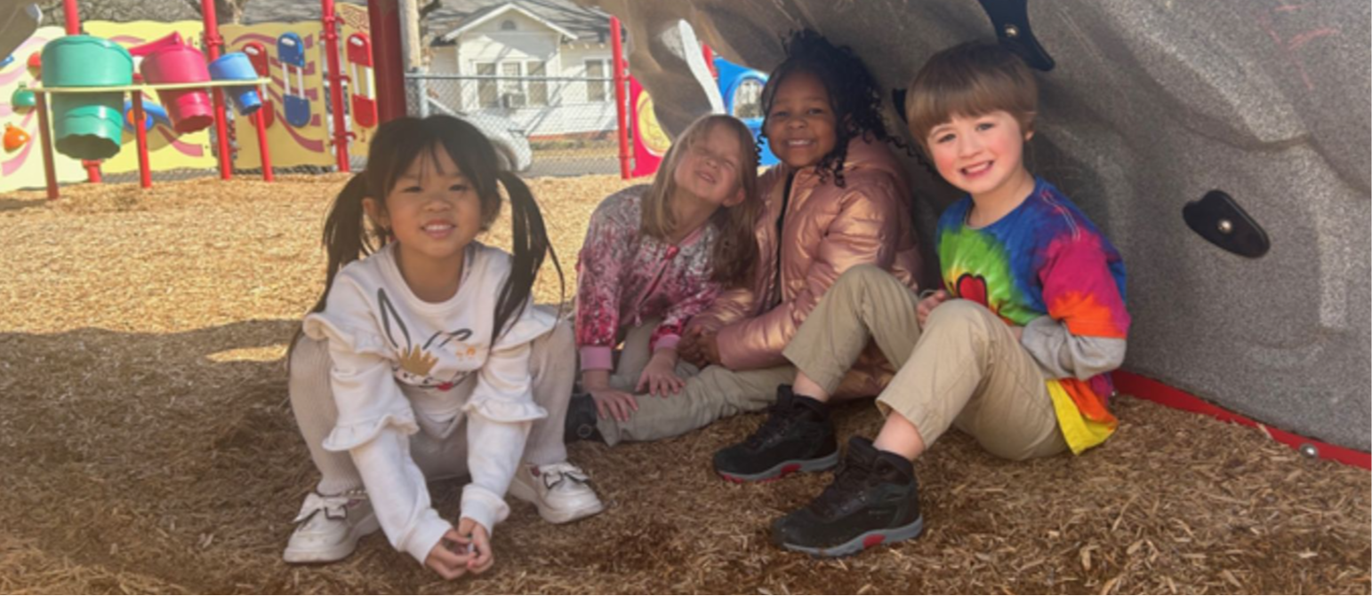 STUDENTS ON THE PLAYGROUND