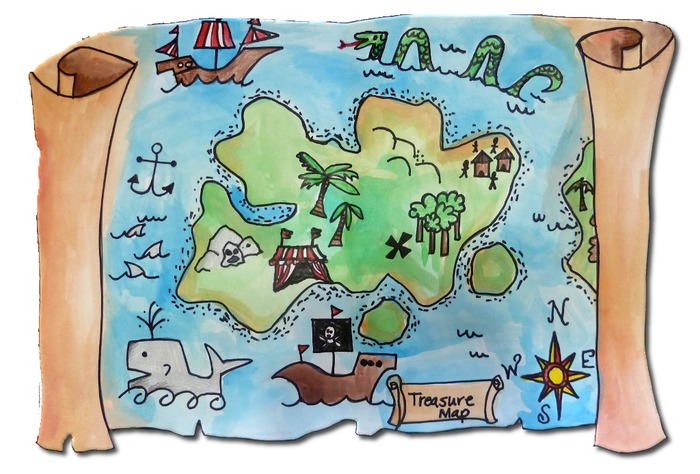 treasure map