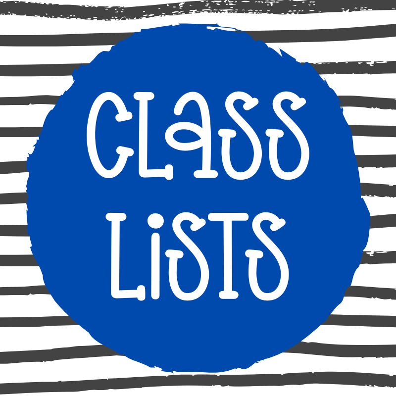 class lists graphic