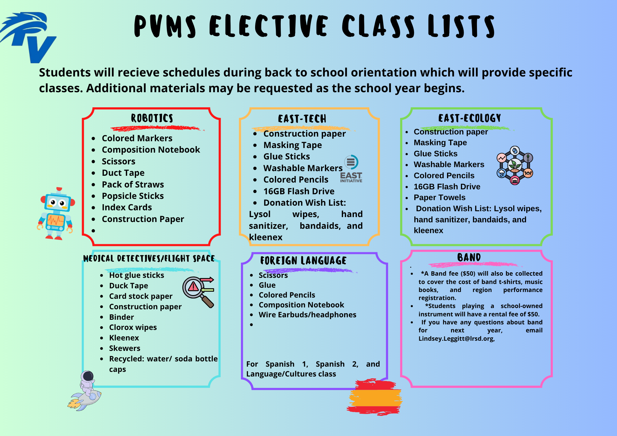 Elective Classes