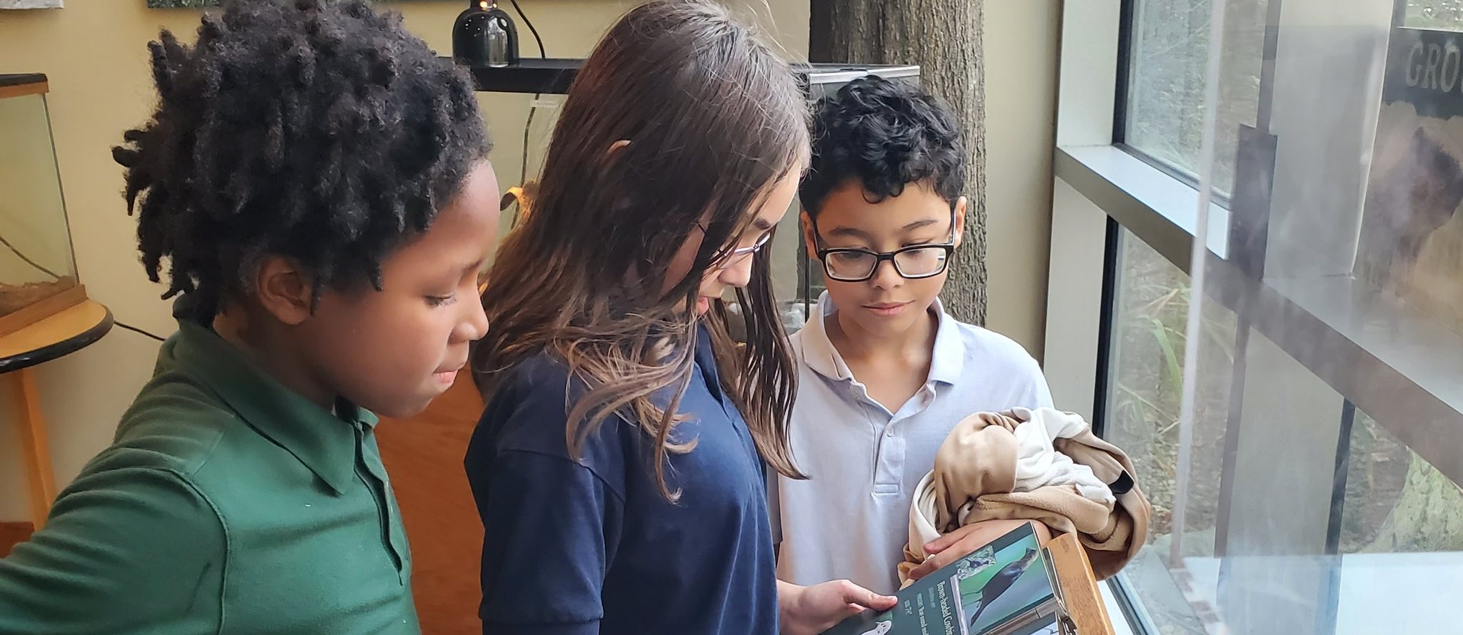 students on a field trip