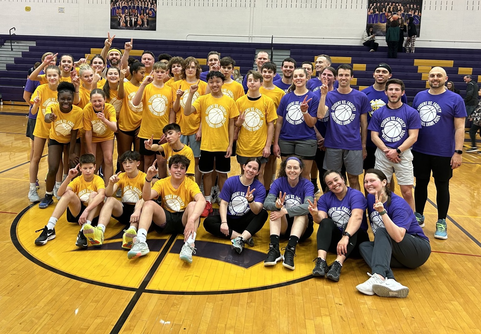 EIMS Student Faculty Basketball Game