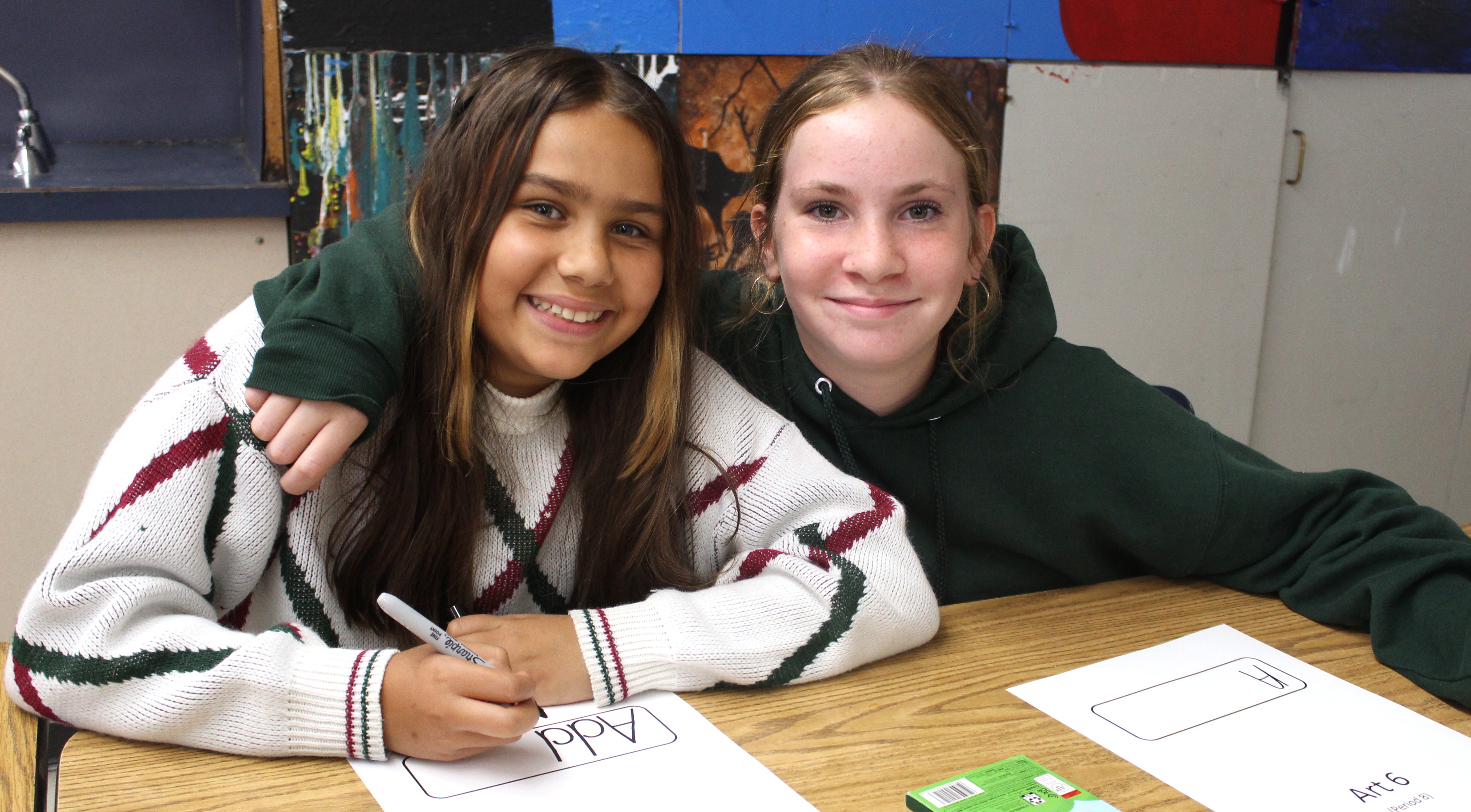 students at krax