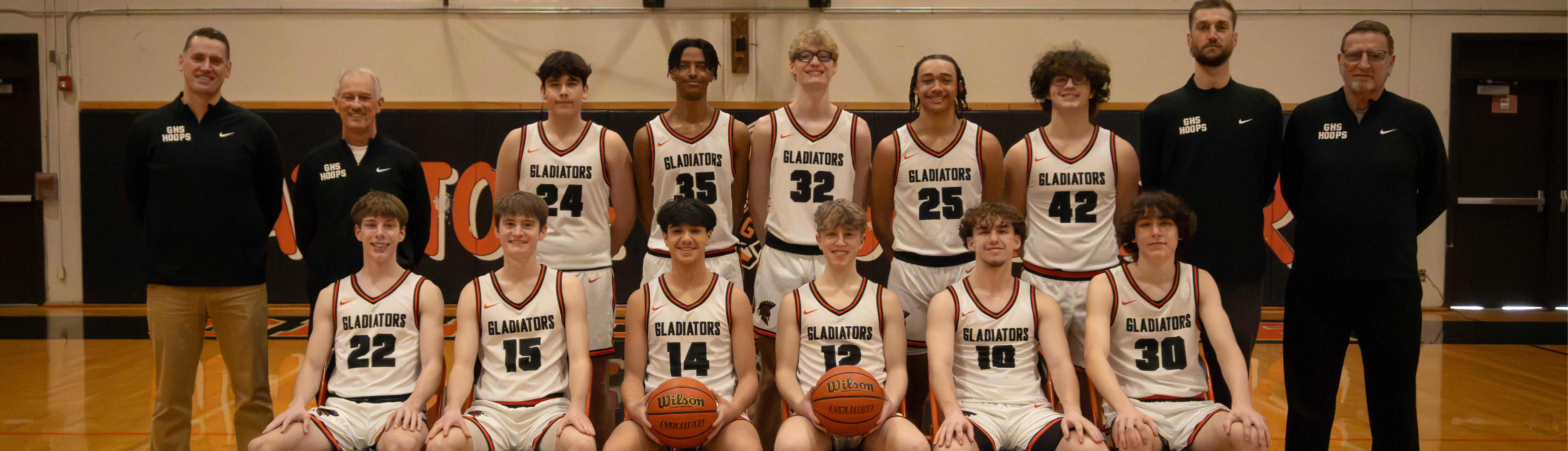2023-24 Gladstone High School Boys Basketball Team