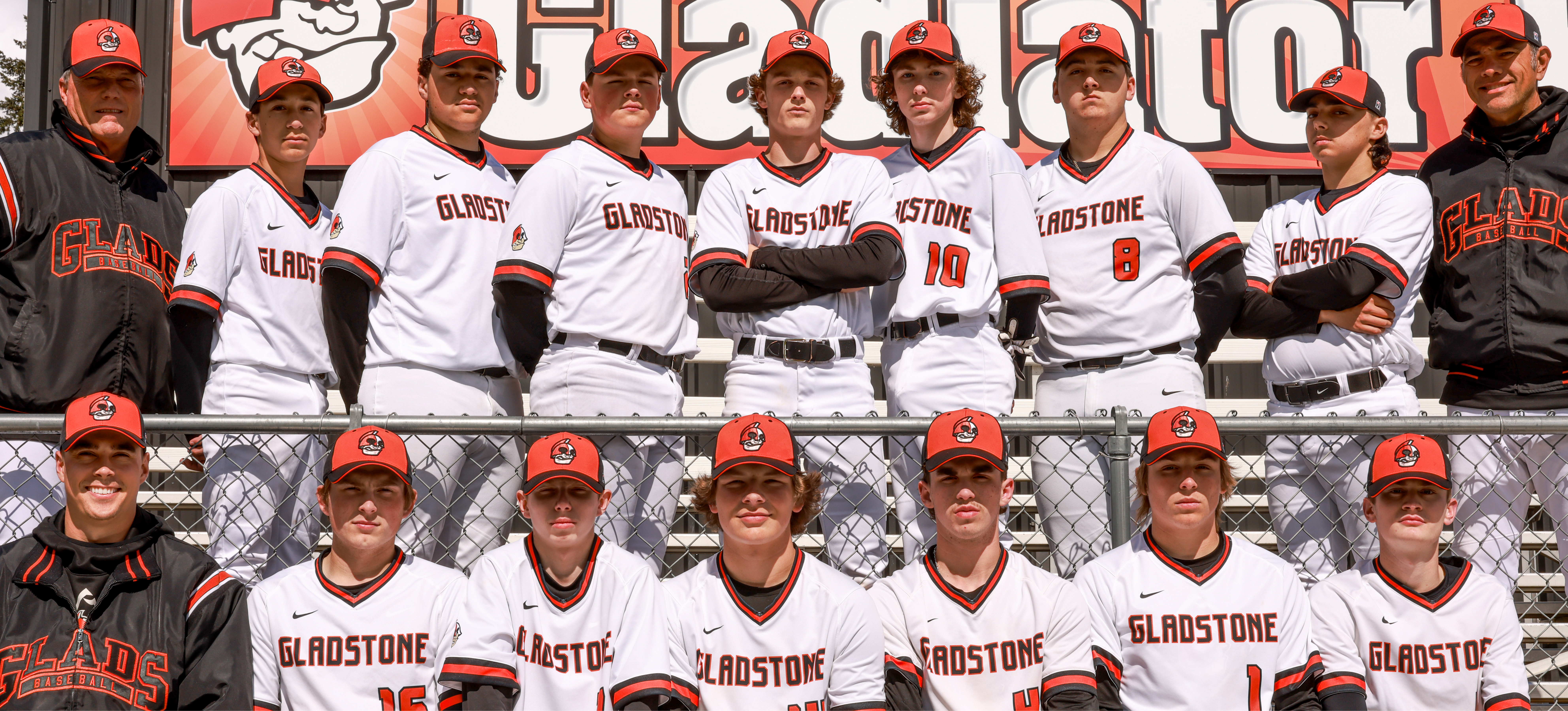 2023-24 Gladstone High School Baseball Team