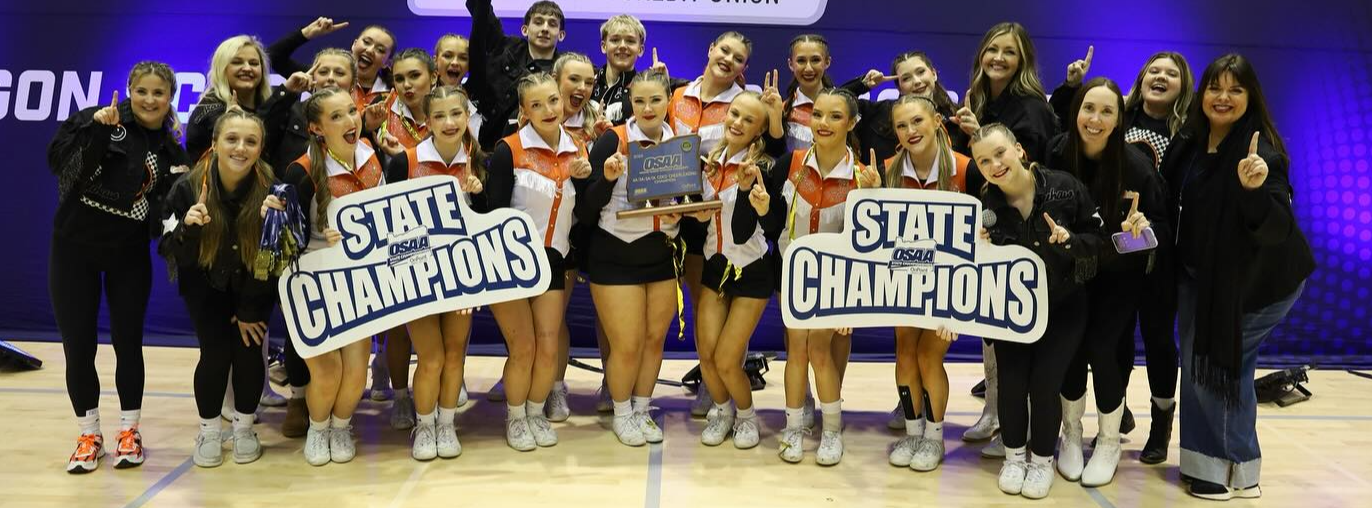 Cheer team wins again at state