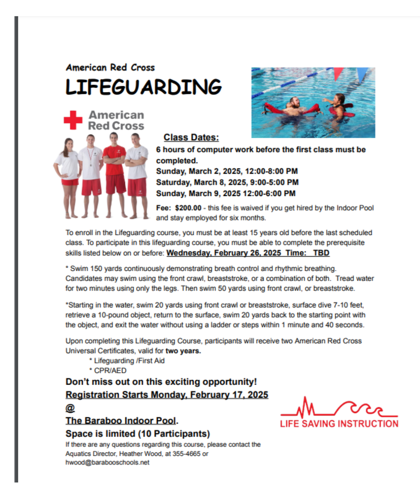 Lifeguard Classes