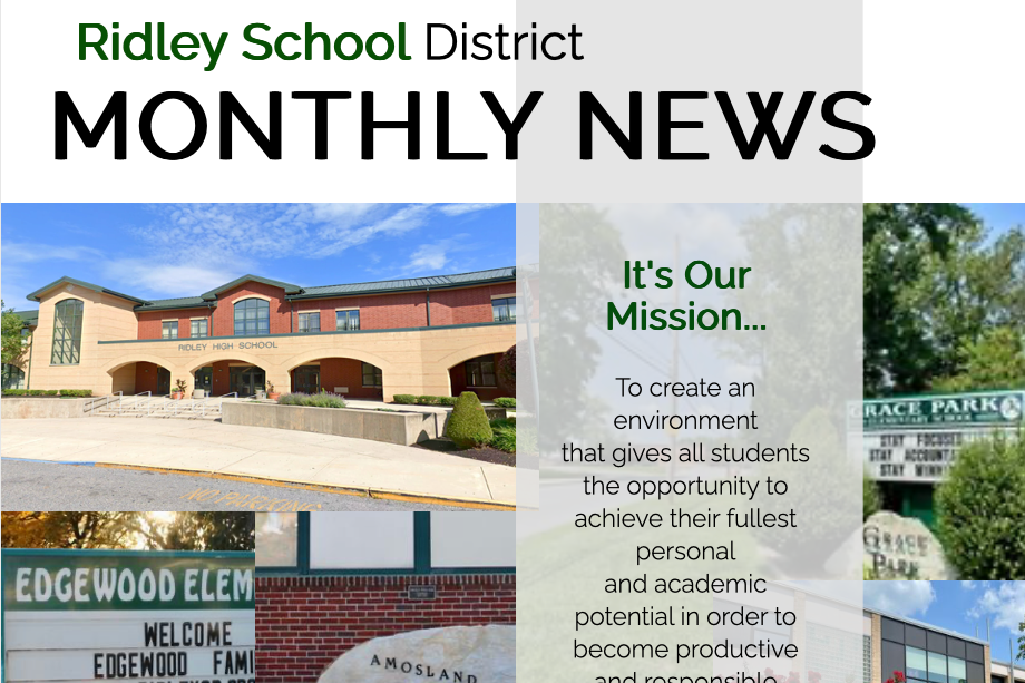 Ridley School District Monthly News