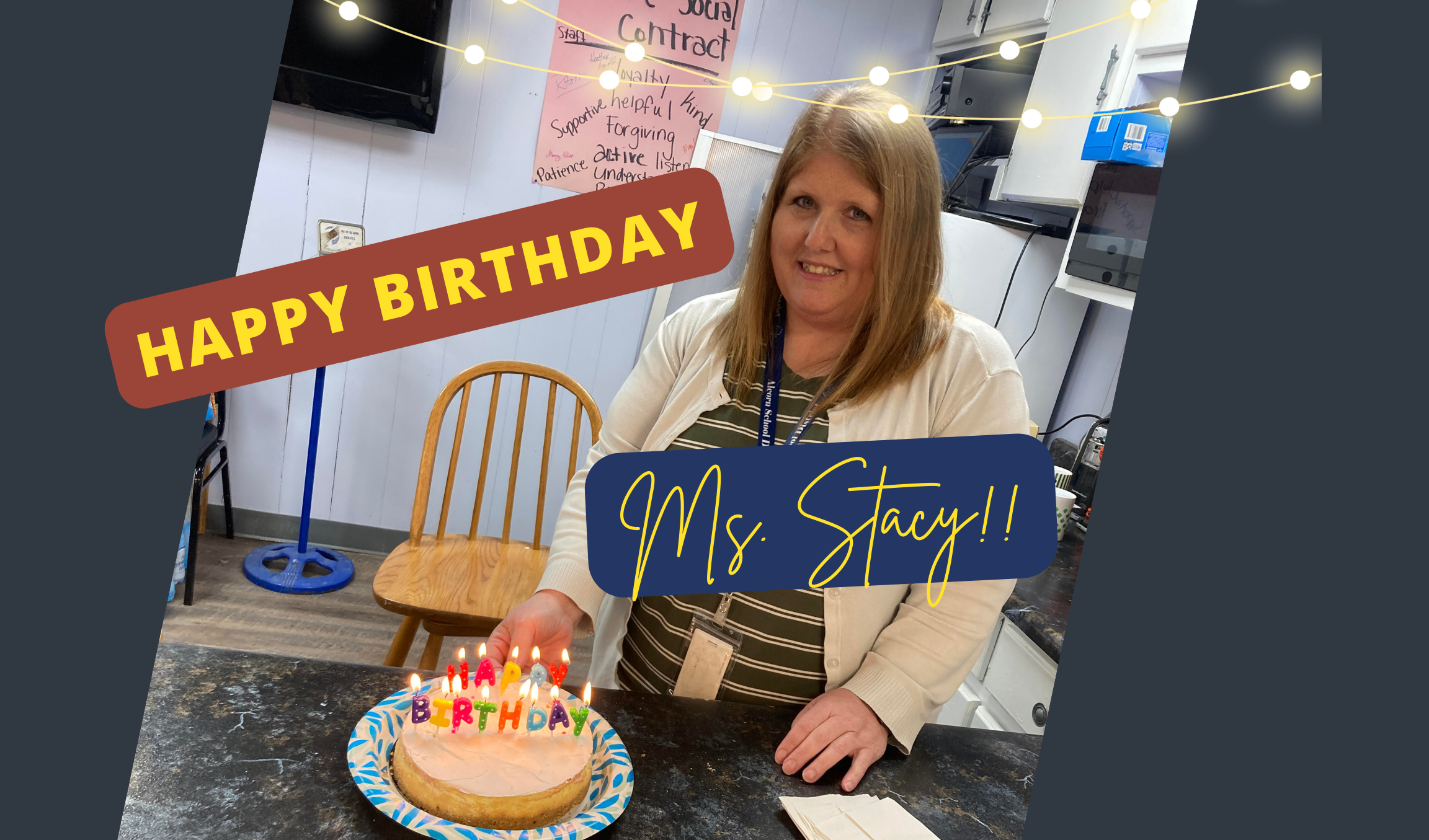 Happy Birthday Ms. Stacy! #AAEC