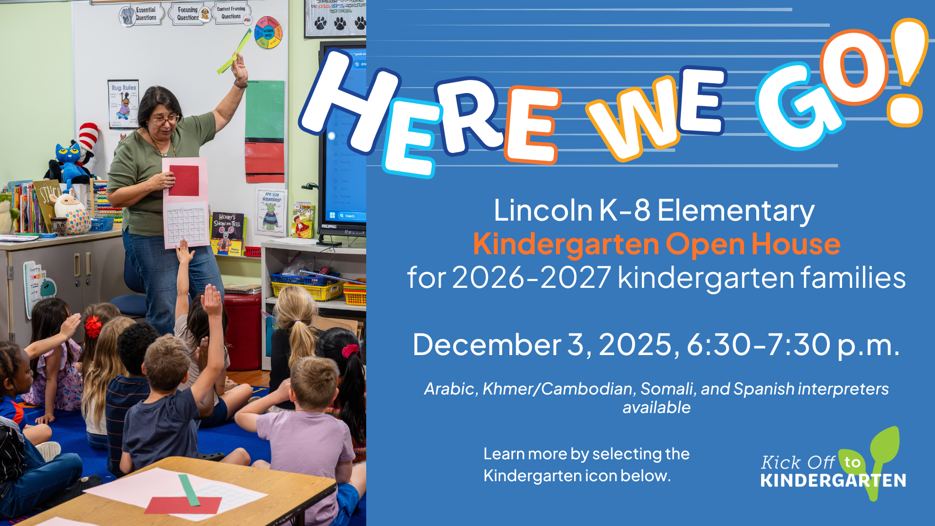 Kindergarten Open House