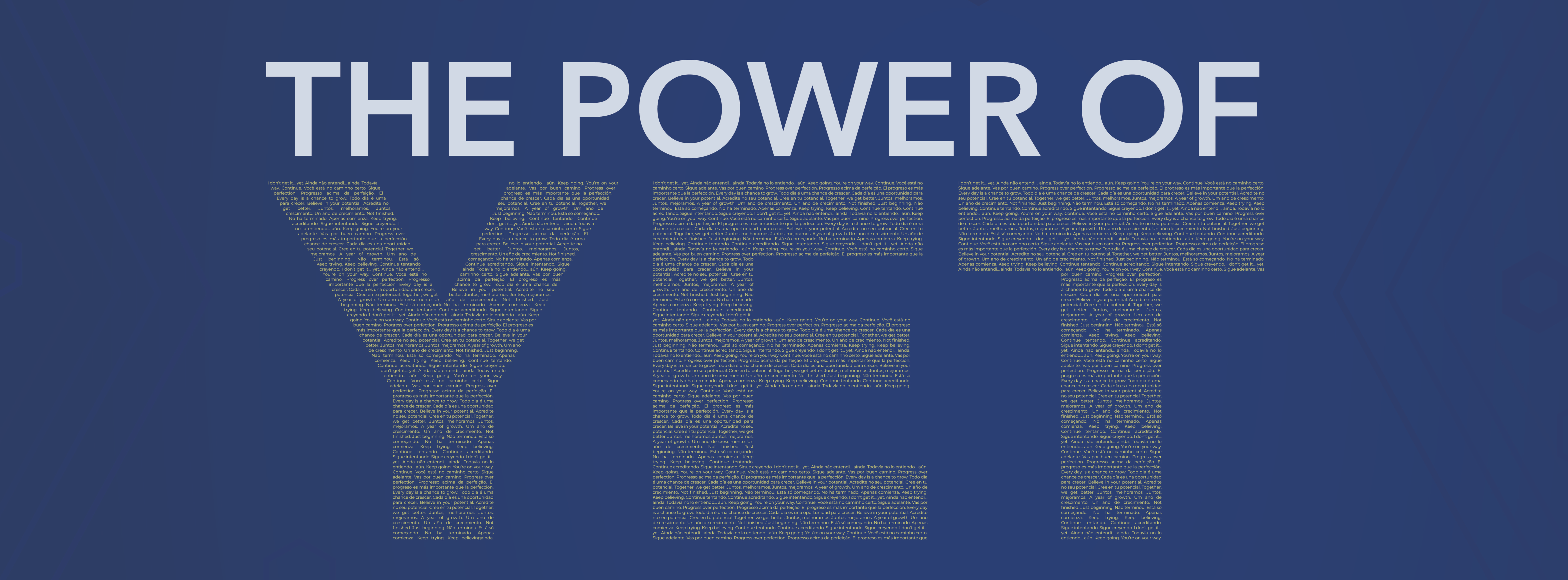 The Power of Yet