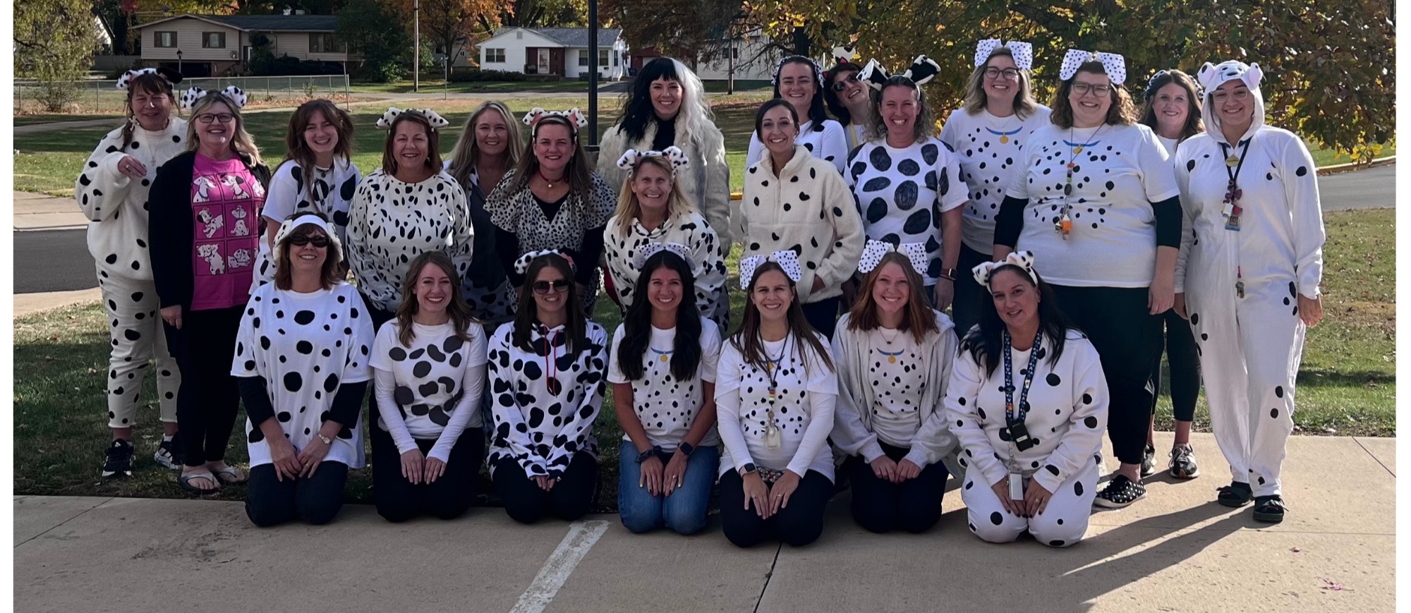 Jefferson Staff gets in to the Halloween Spirit