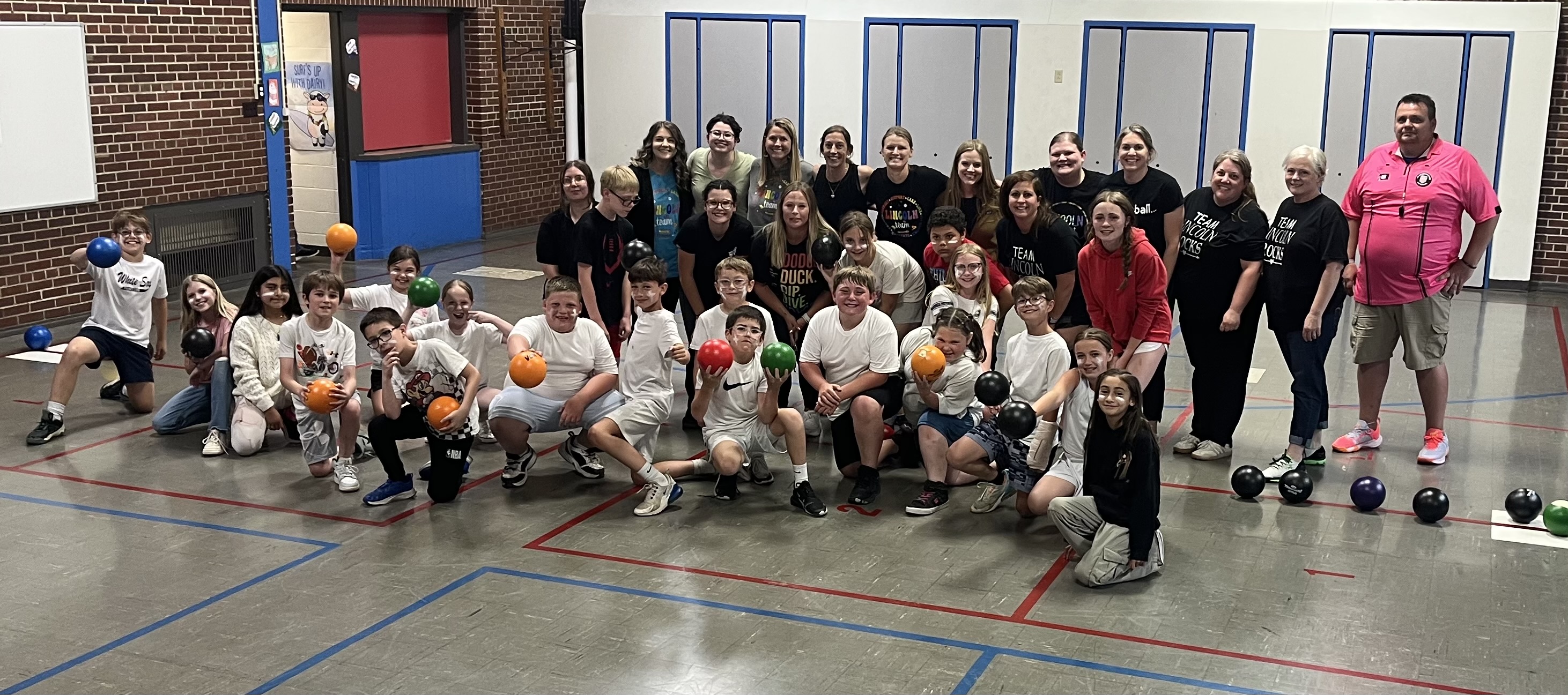 Dodgeball participants