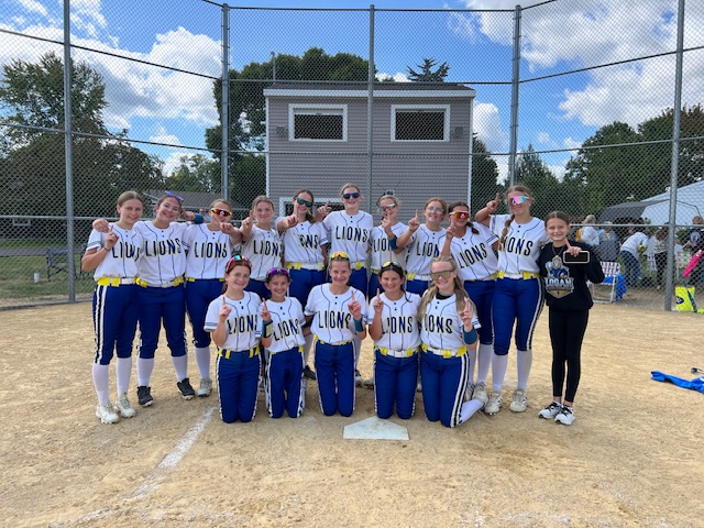 Logan Girl's Softball team winning the SRC Tournament on Saturday