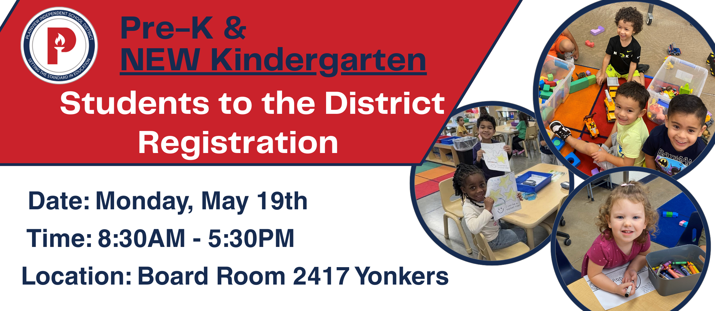 banner pre k
