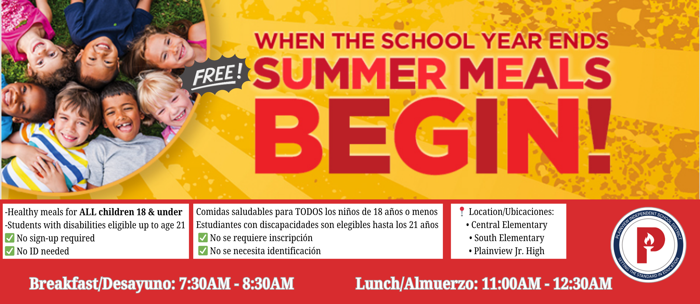 Meals Banner