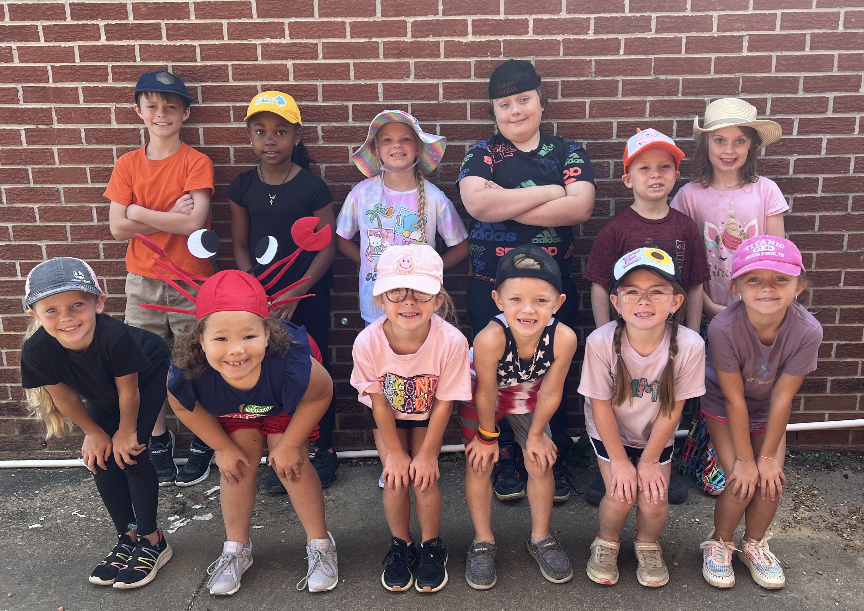 Second Grade Hat day