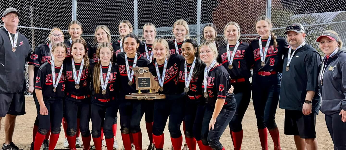 Lady Devils Softball 3rd in State 2024