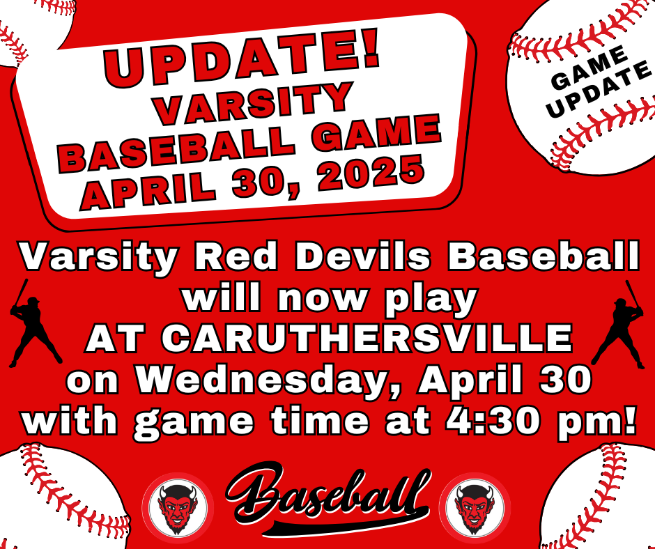 Game Update for April 30, 2025