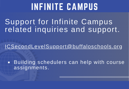 Contact Infinite Campus 1.1