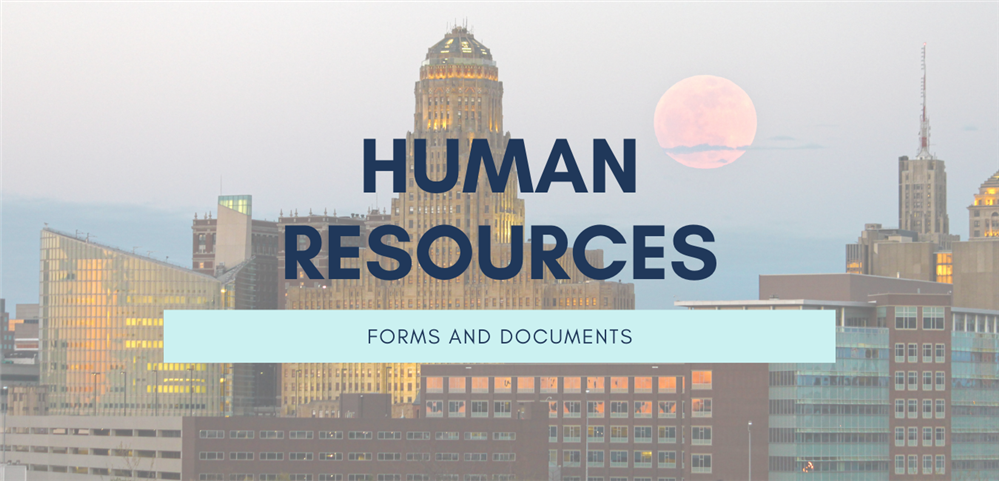 Human Resources Forms and Documents banner