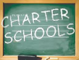 Charter Schools written on a chalkboard