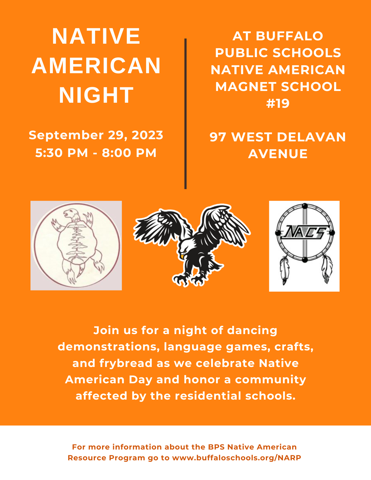Native American Night At Buffalo Public Schools Navtive American Magnet School #19