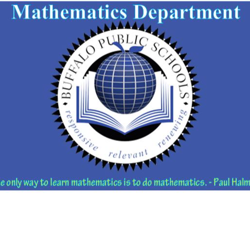 Mathematics Department The only way to learn mathematics is to do Mathematics - Paul Halm
