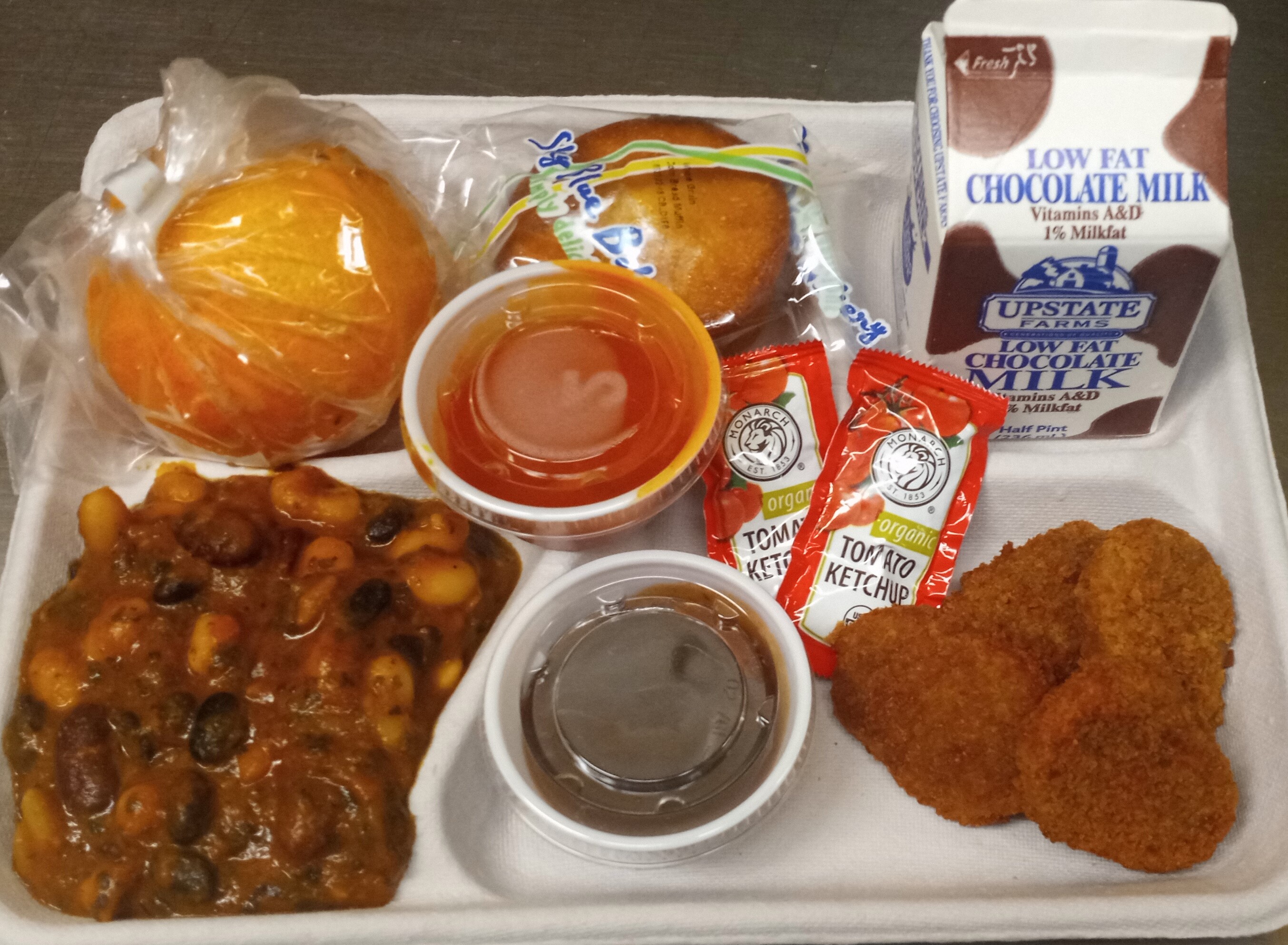 School 207- Lunch served on 11/15/2023