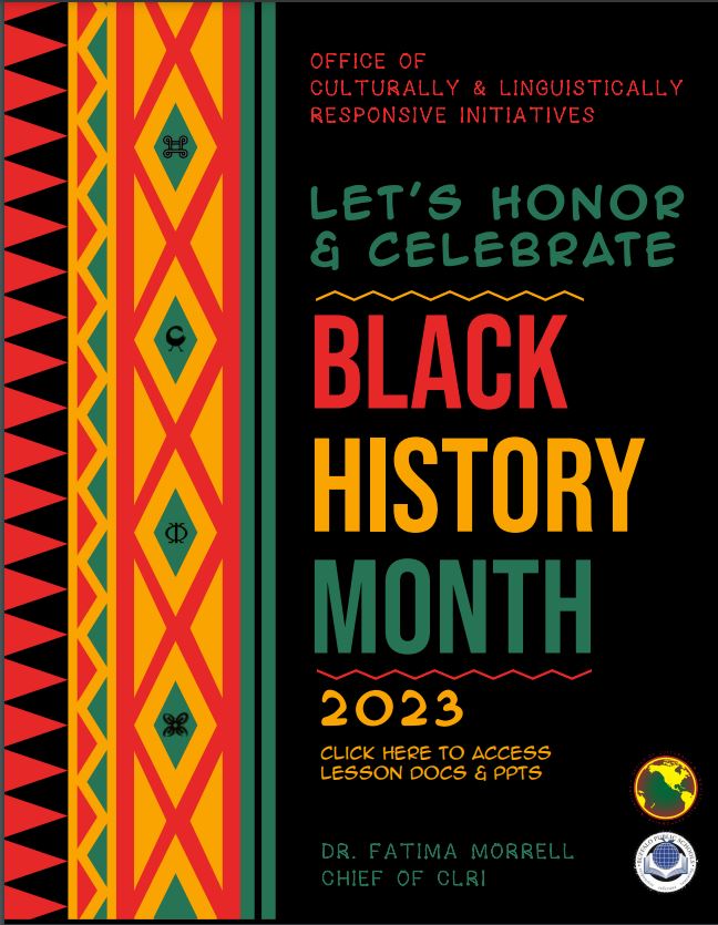 Black History Month Lesson  Packet