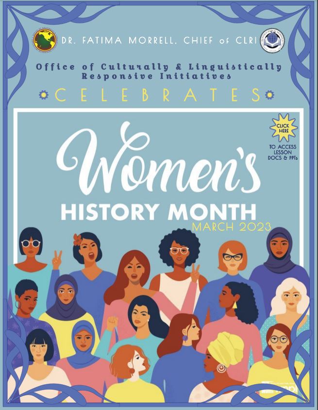 Women's History Month Lesson and Resource Packet 2023