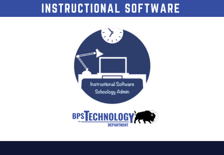 Instructional Software and Schoology Admin