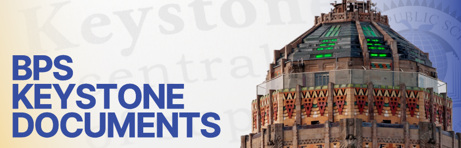 BPS Keystone Documents photo of top of Buffalo City Hall