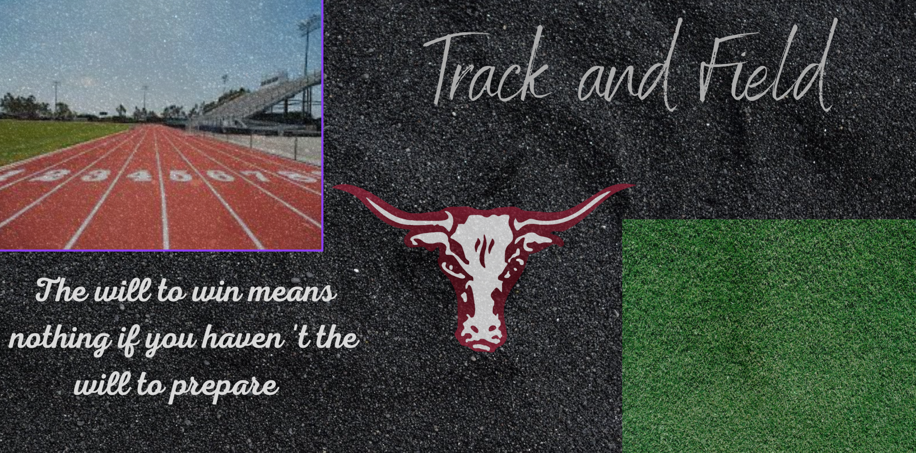 track banner