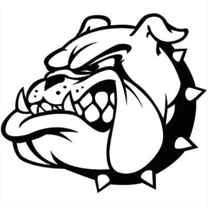 Grantham Elementary Bulldog Logo