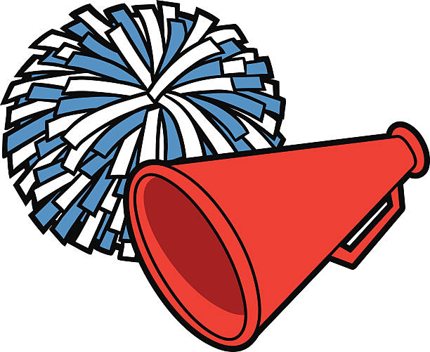 pom pom and megaphone