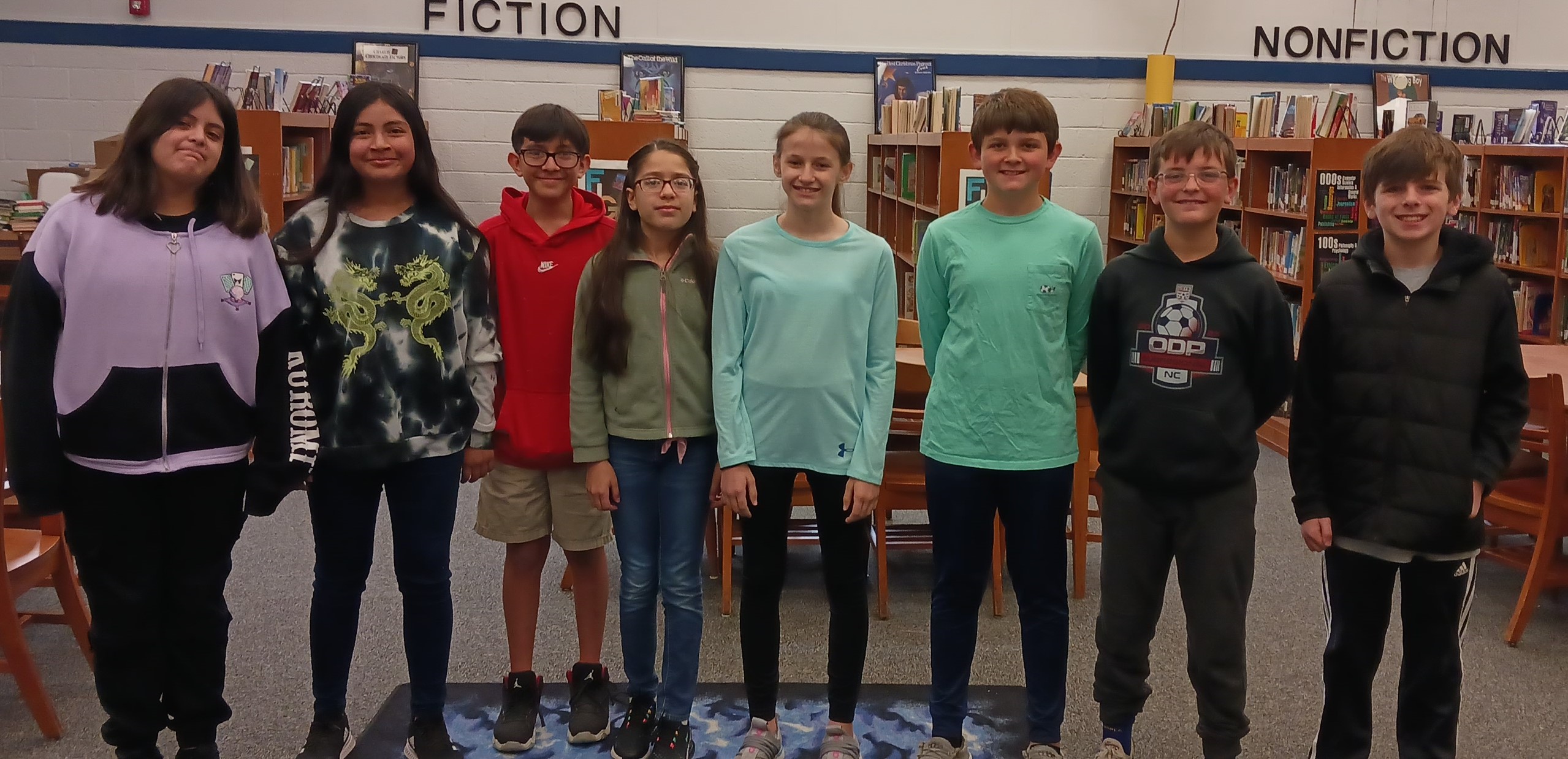 5th Grade Battle of the Books Team
