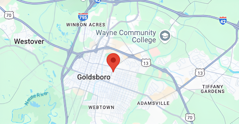 Map of Goldsboro HS