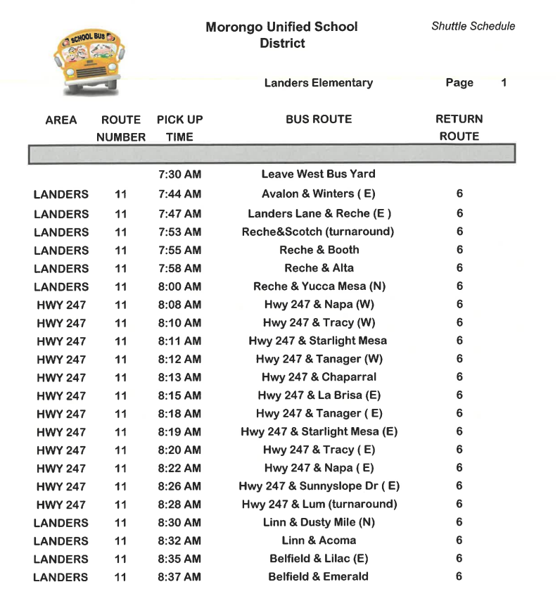 Bus Stops 23/24