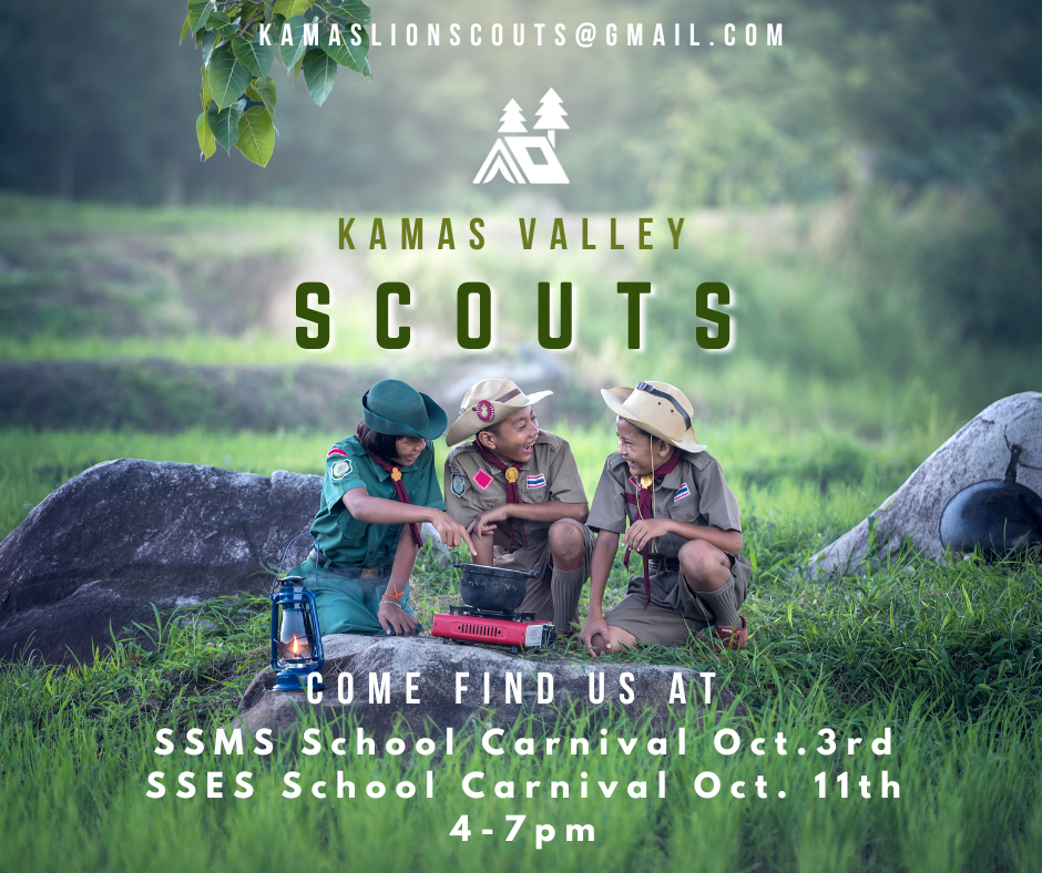 flyer inviting kids to join scouts
