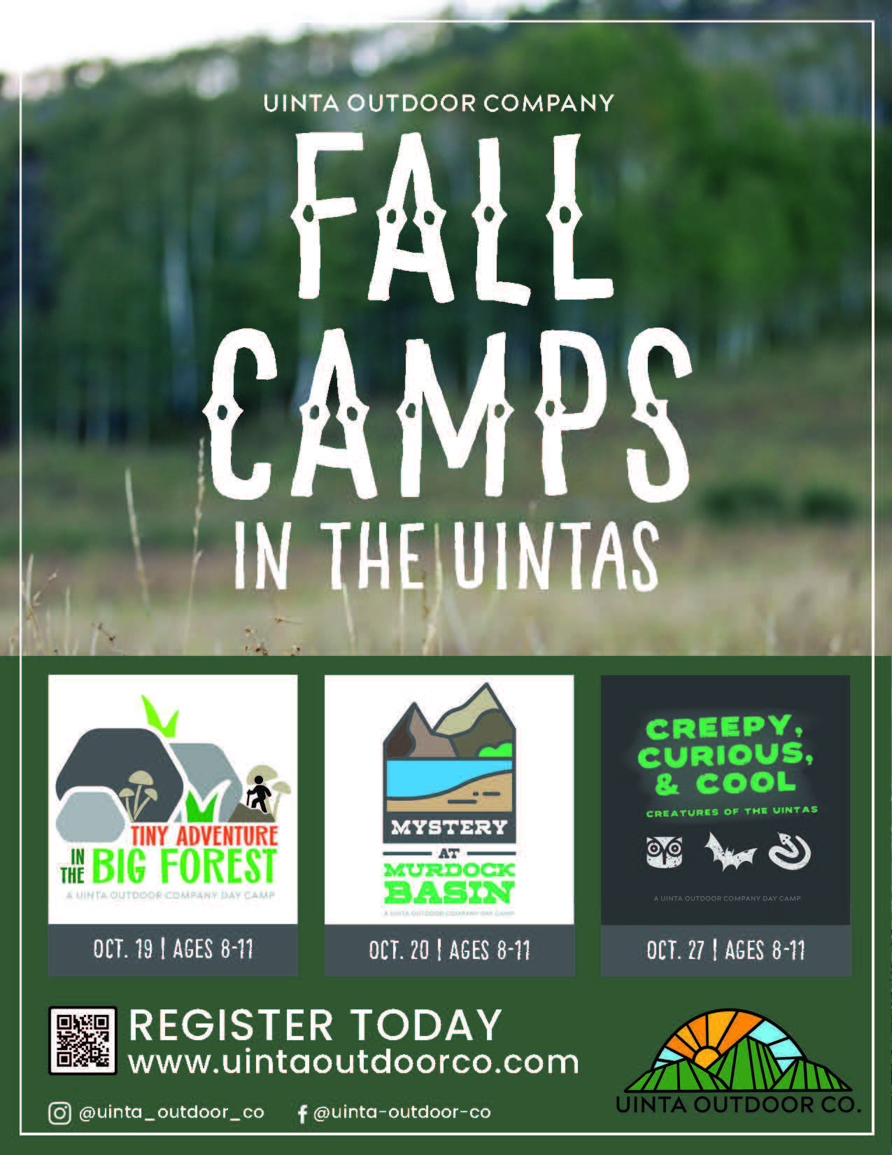 Uinta Outdoor Co. Fall Camps