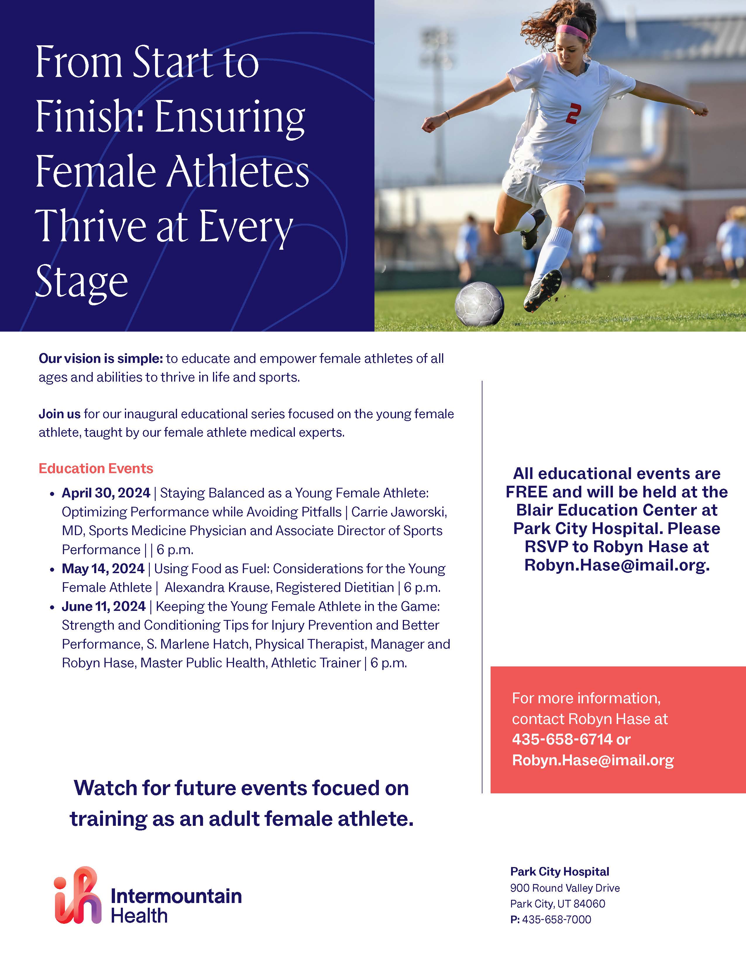 Female Athletes lectures