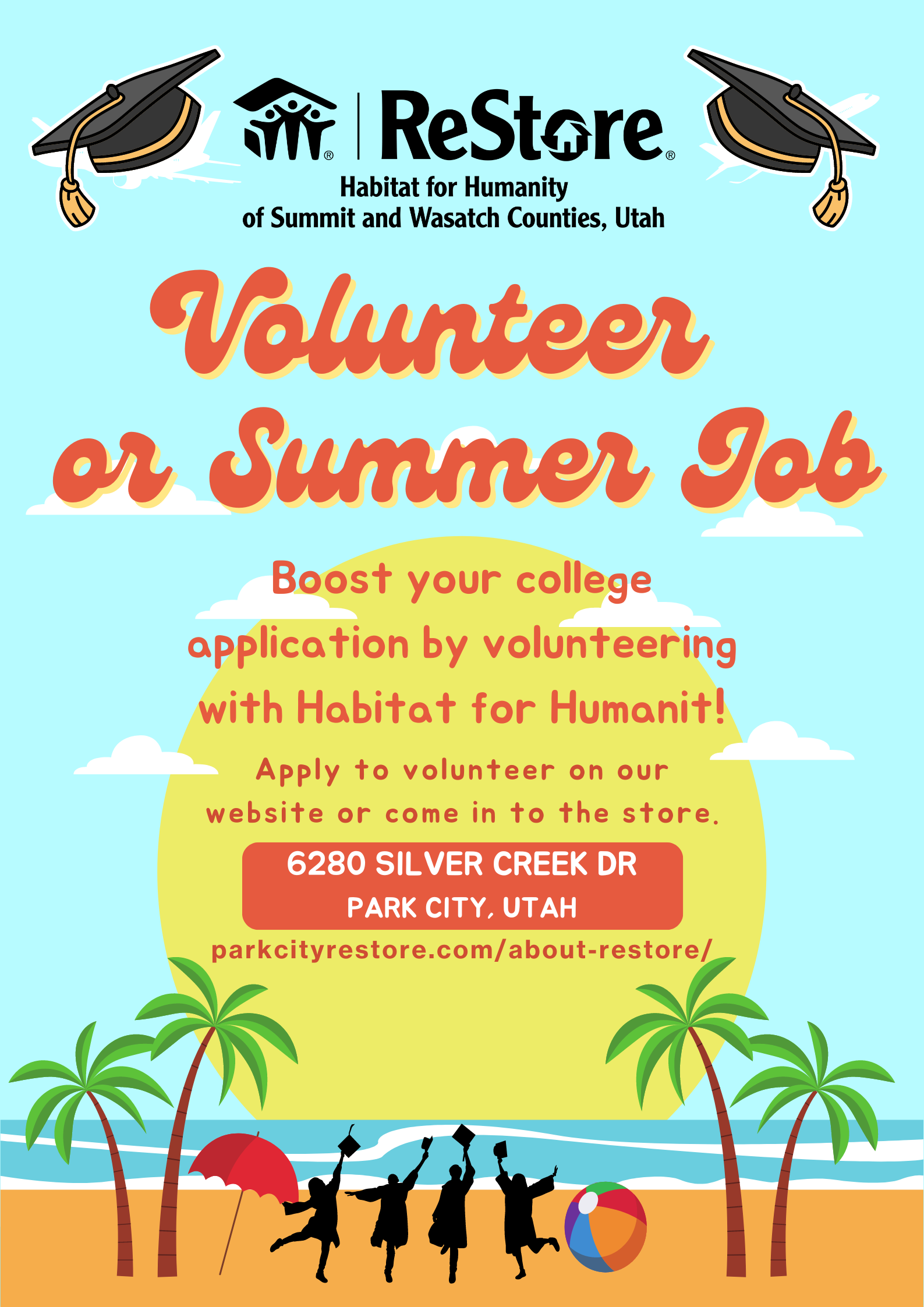 volunteer or summer job opportunity