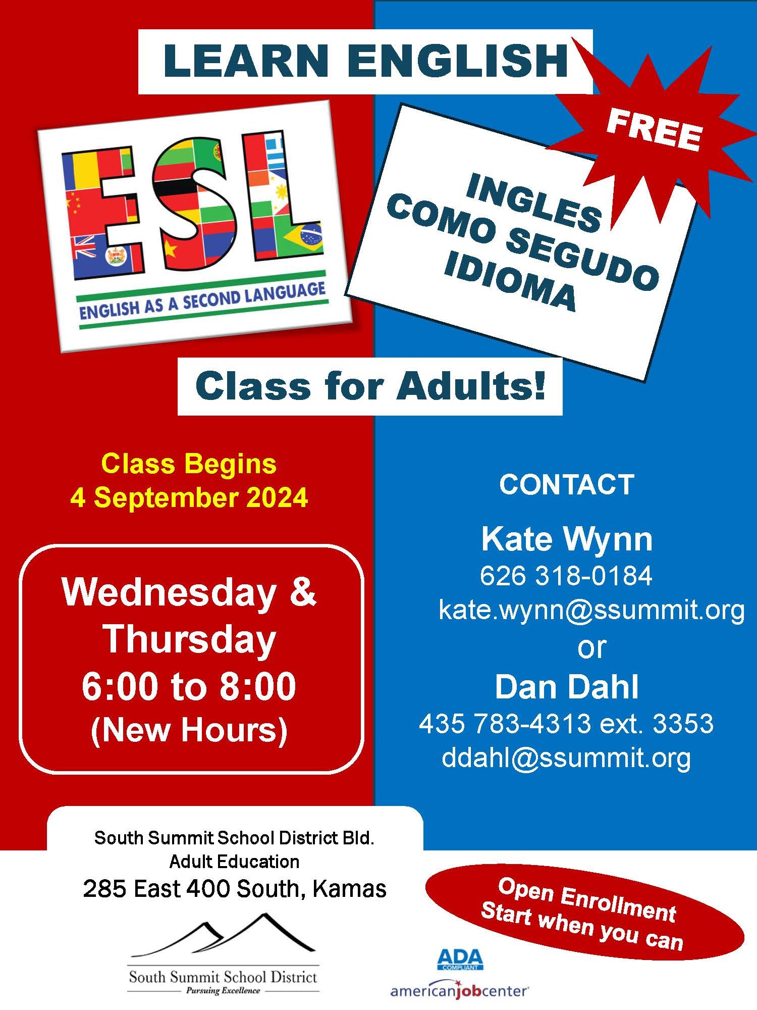 GED classes Spanish