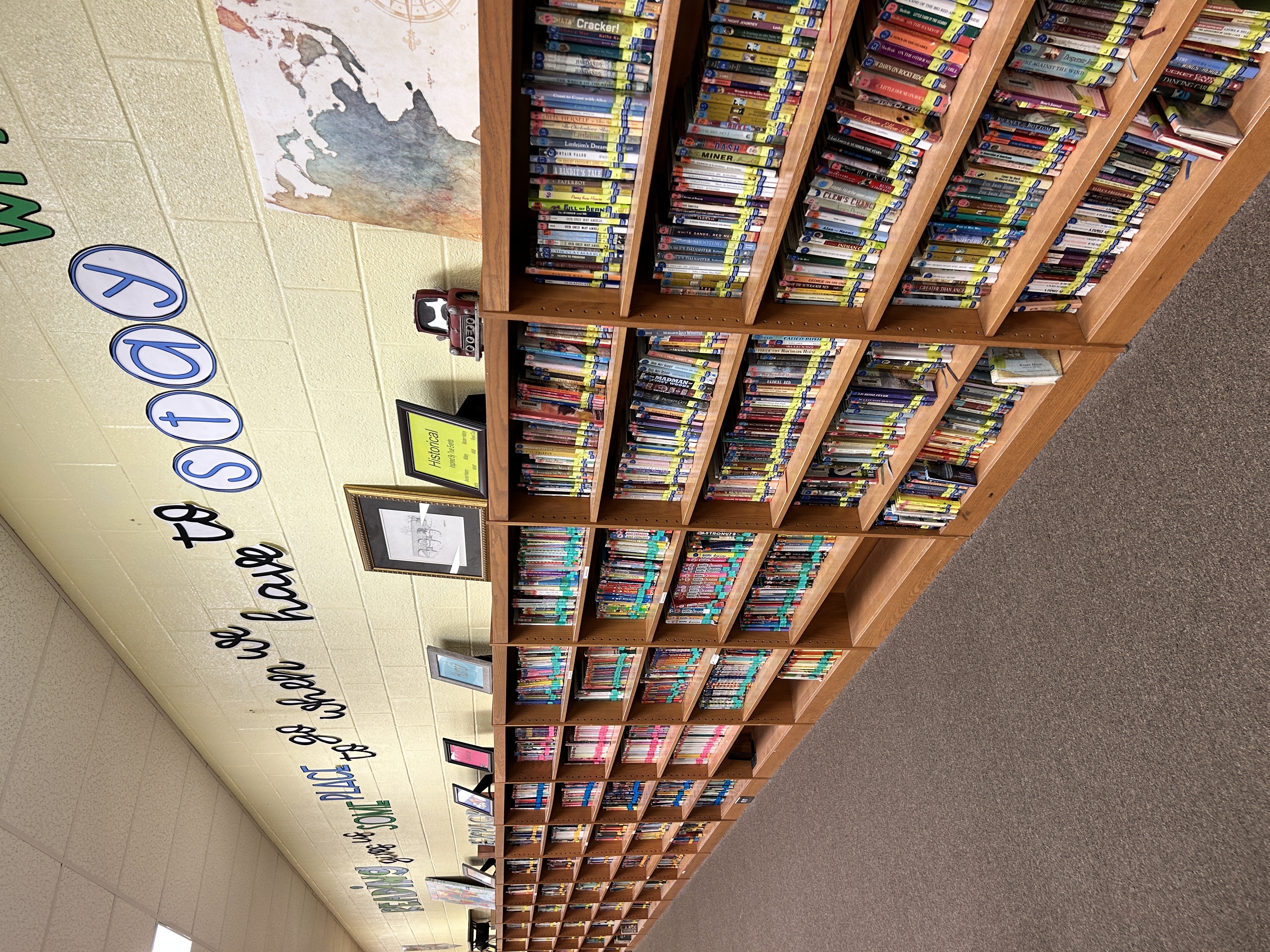 Genrefied Bookshelves